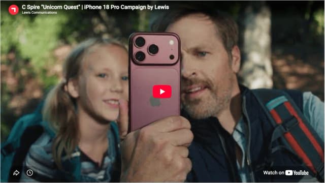 Ads of the World Features Lewis and C Spire's "Unicorn Quest" iPhone 18 Pro Launch Campaign